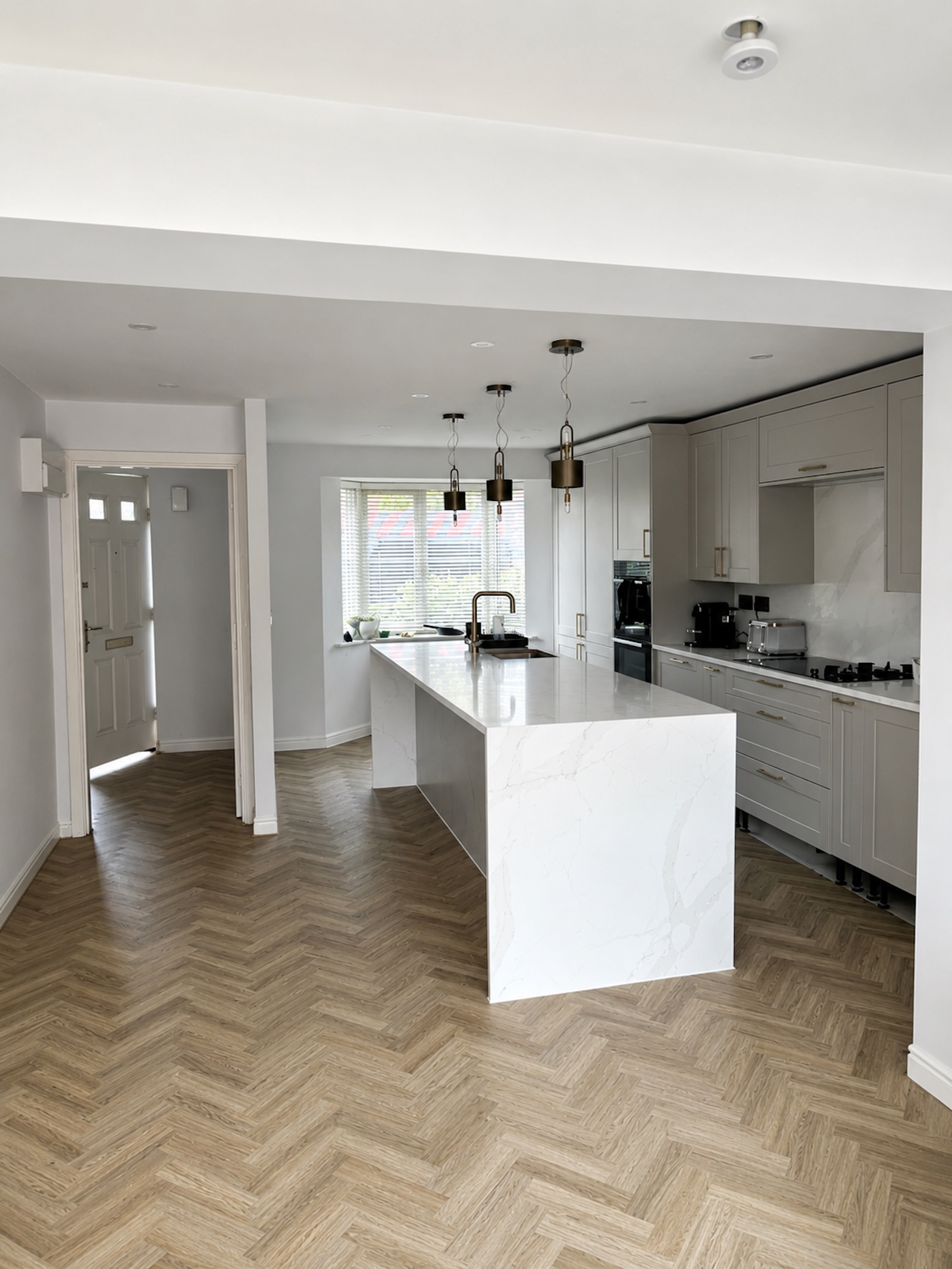 Kitchen renovation project in Leicester